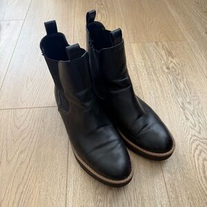 H&M Black Boots Shoes Womens